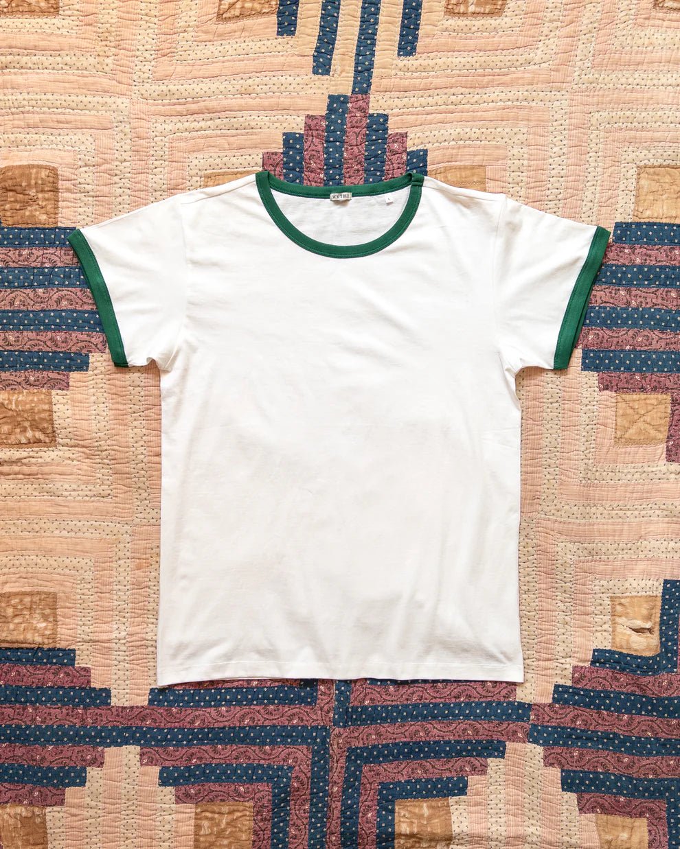 Tubular Ringer Tee - Evergreen
