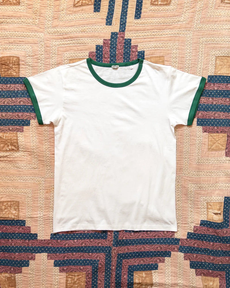 Tubular Ringer Tee - Evergreen - Lazy Sun