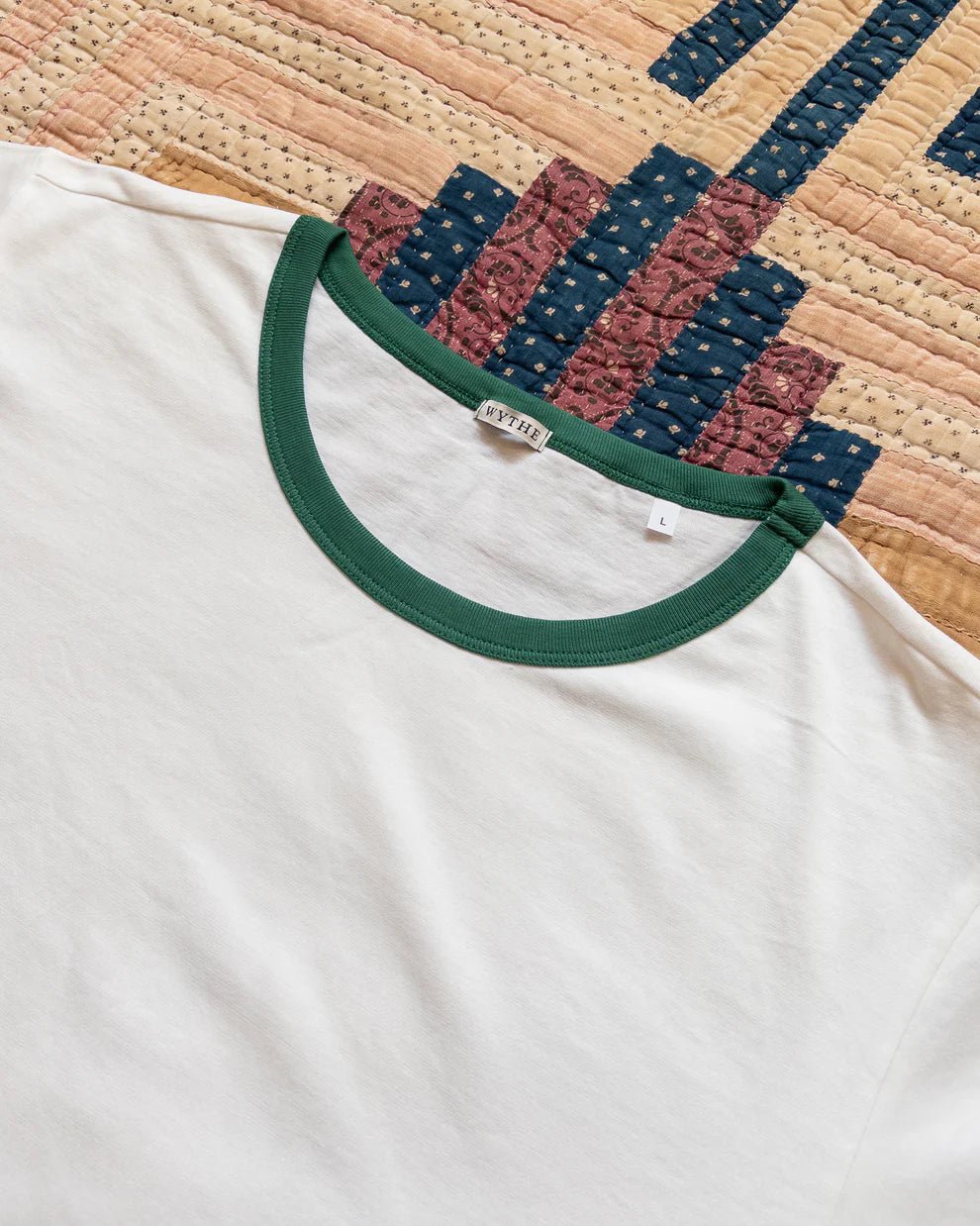 Tubular Ringer Tee - Evergreen