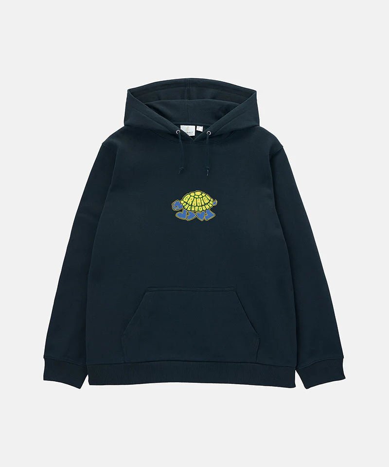Turtle Hooded Sweatshirt - Vintage Black