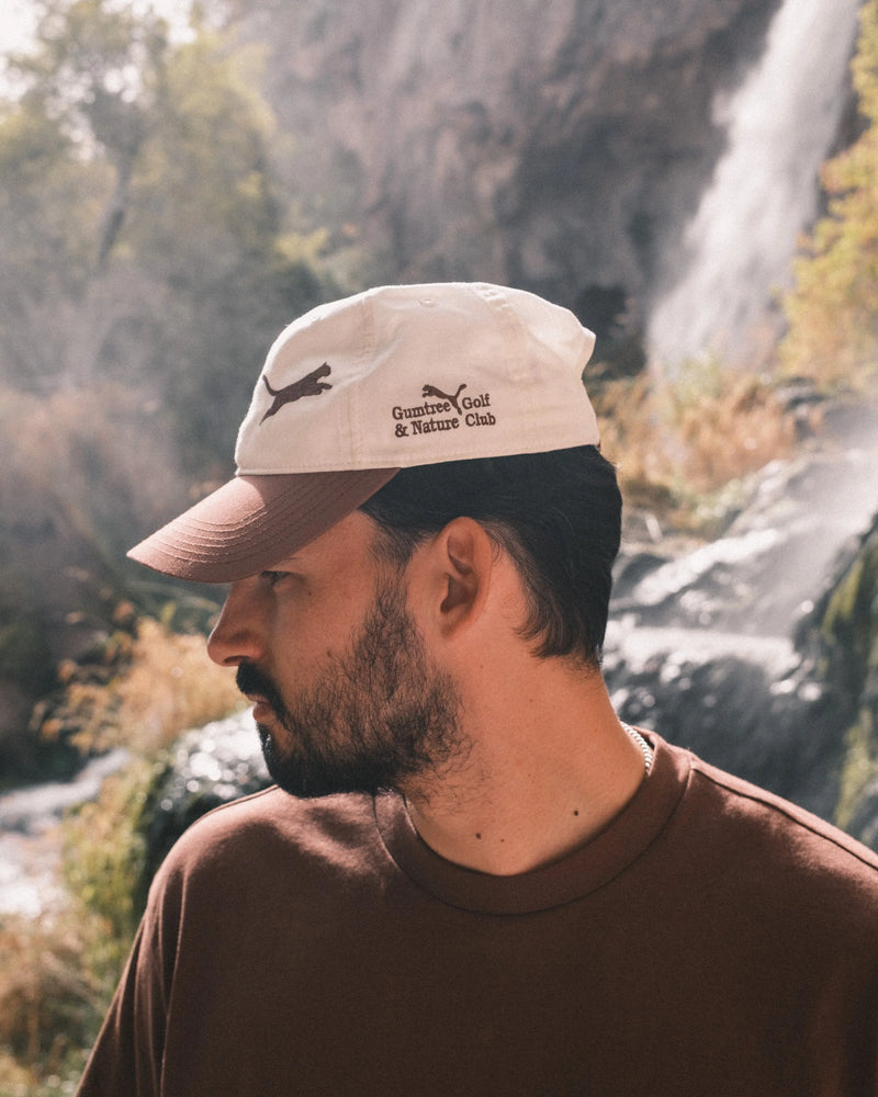 Puma x GGNC Unstructured Cap - Warm White-Fudge