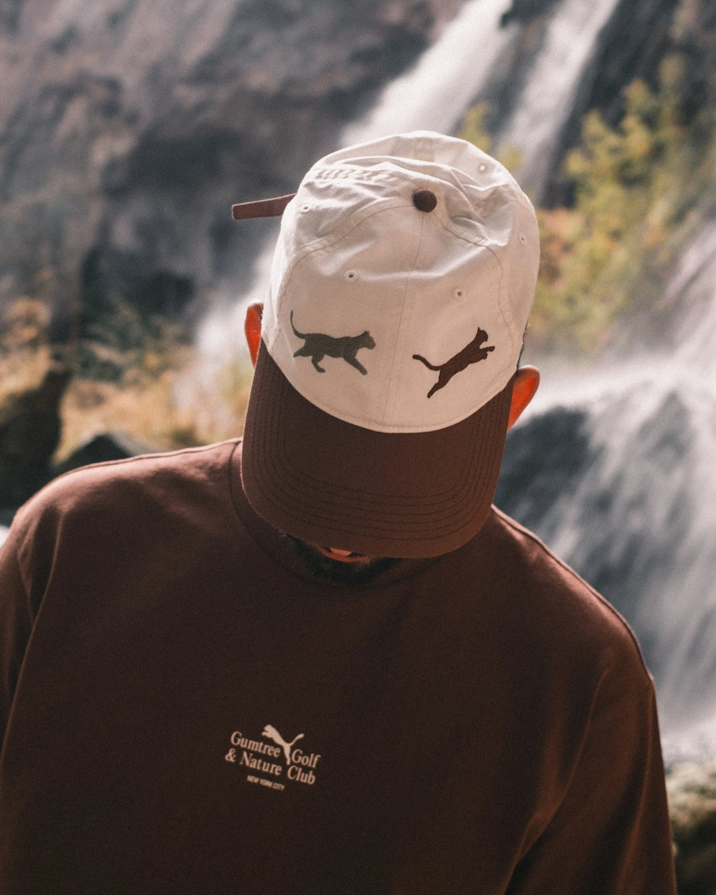 Puma x GGNC Unstructured Cap - Warm White-Fudge