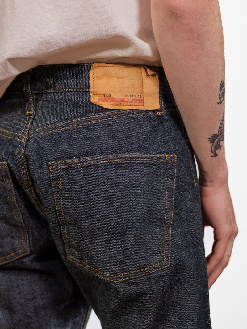 710 Slim Straight - One Wash Indigo - Lazy Sun