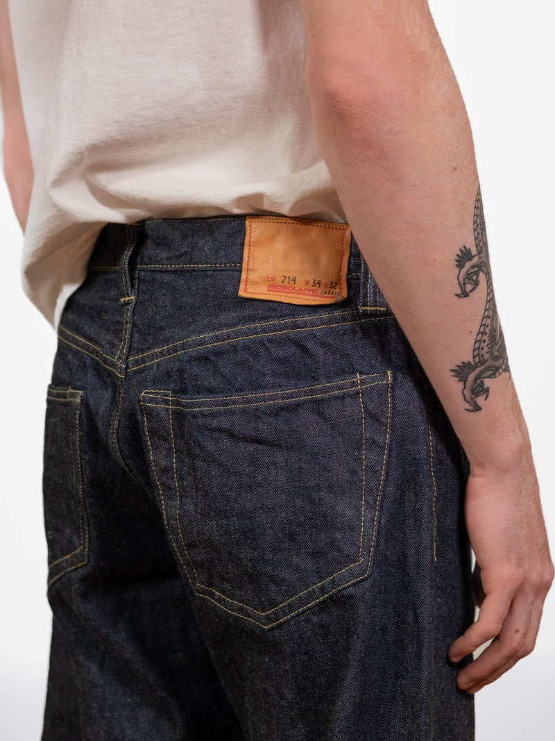 714 Straight Fit - One Wash Indigo - Lazy Sun