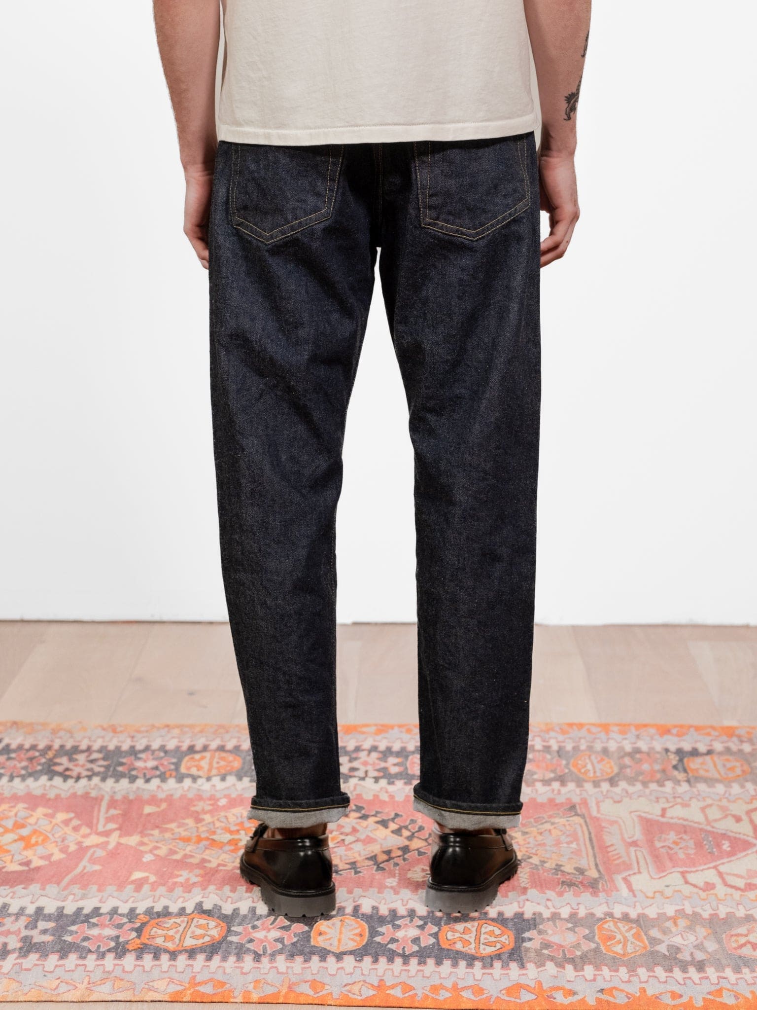 714 Straight - One Wash Indigo - Lazy Sun