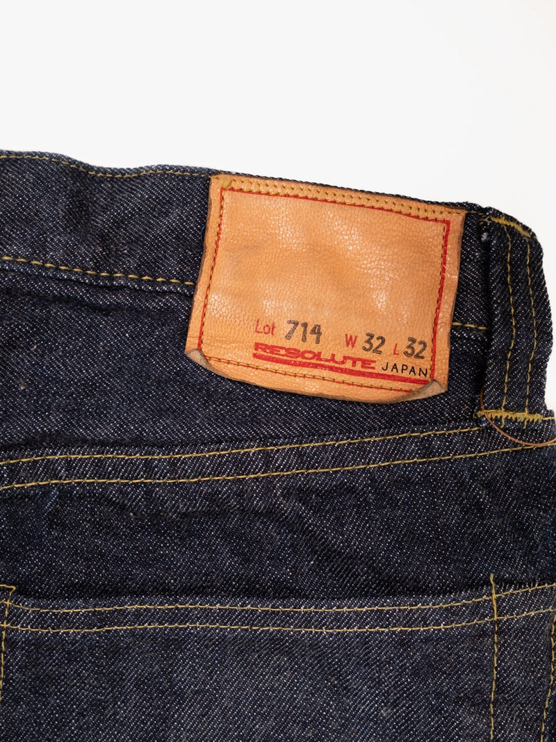 714 Straight Fit - One Wash Indigo - Lazy Sun