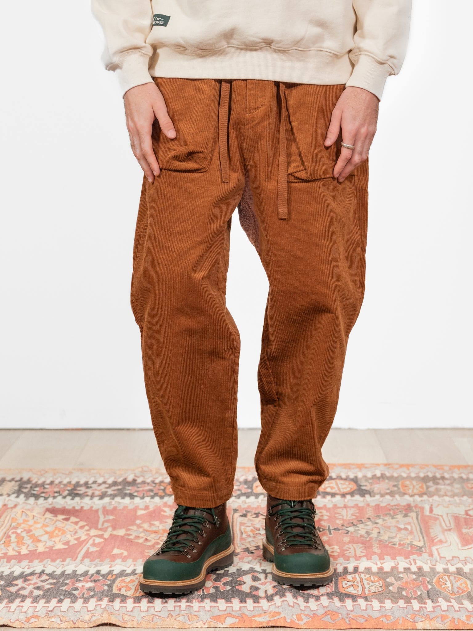 8W Cocoon Pant - Camel - Lazy Sun