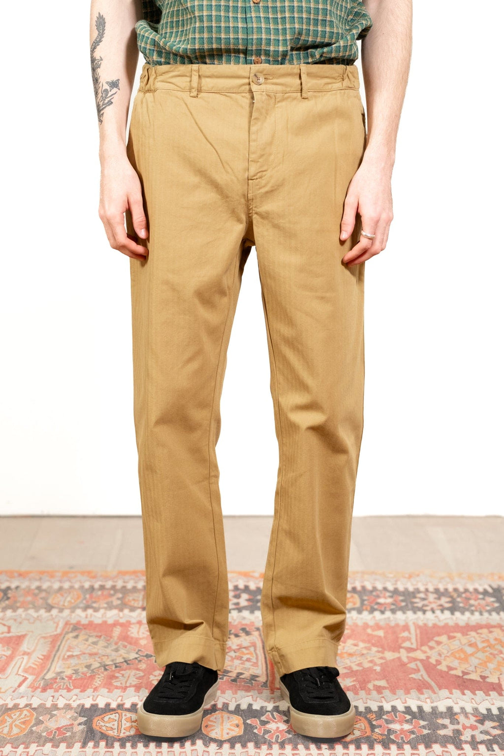 Aberlour Pant - American Tan Herringbone