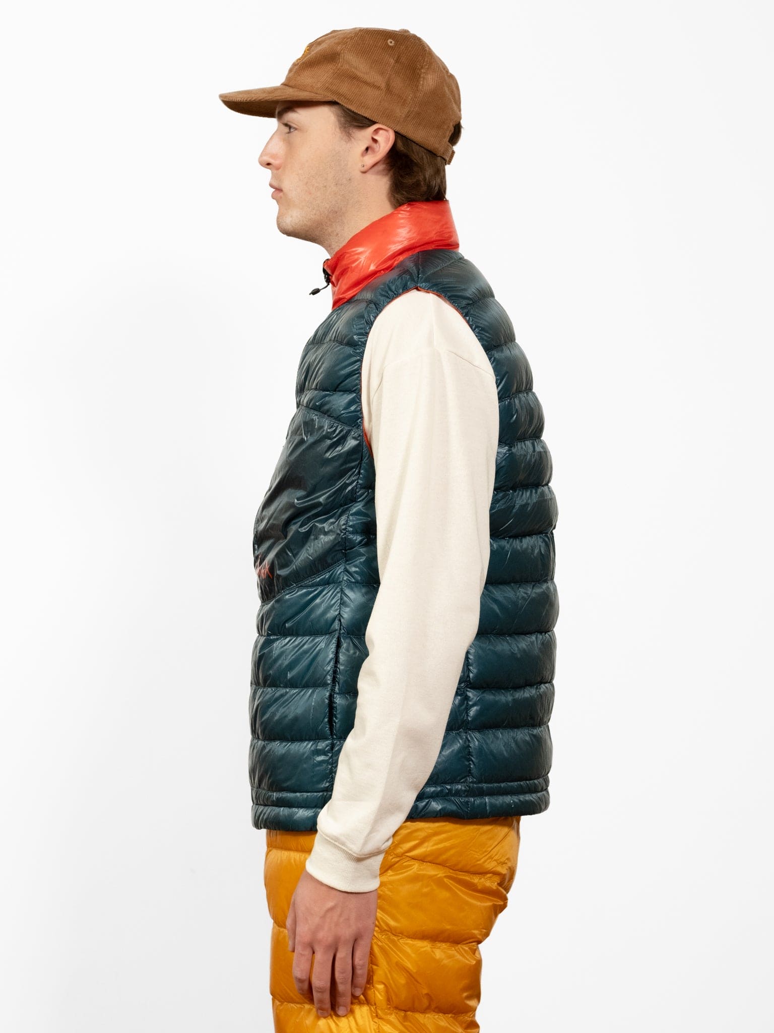 Aerial Down Vest Packable - Navy - Lazy Sun
