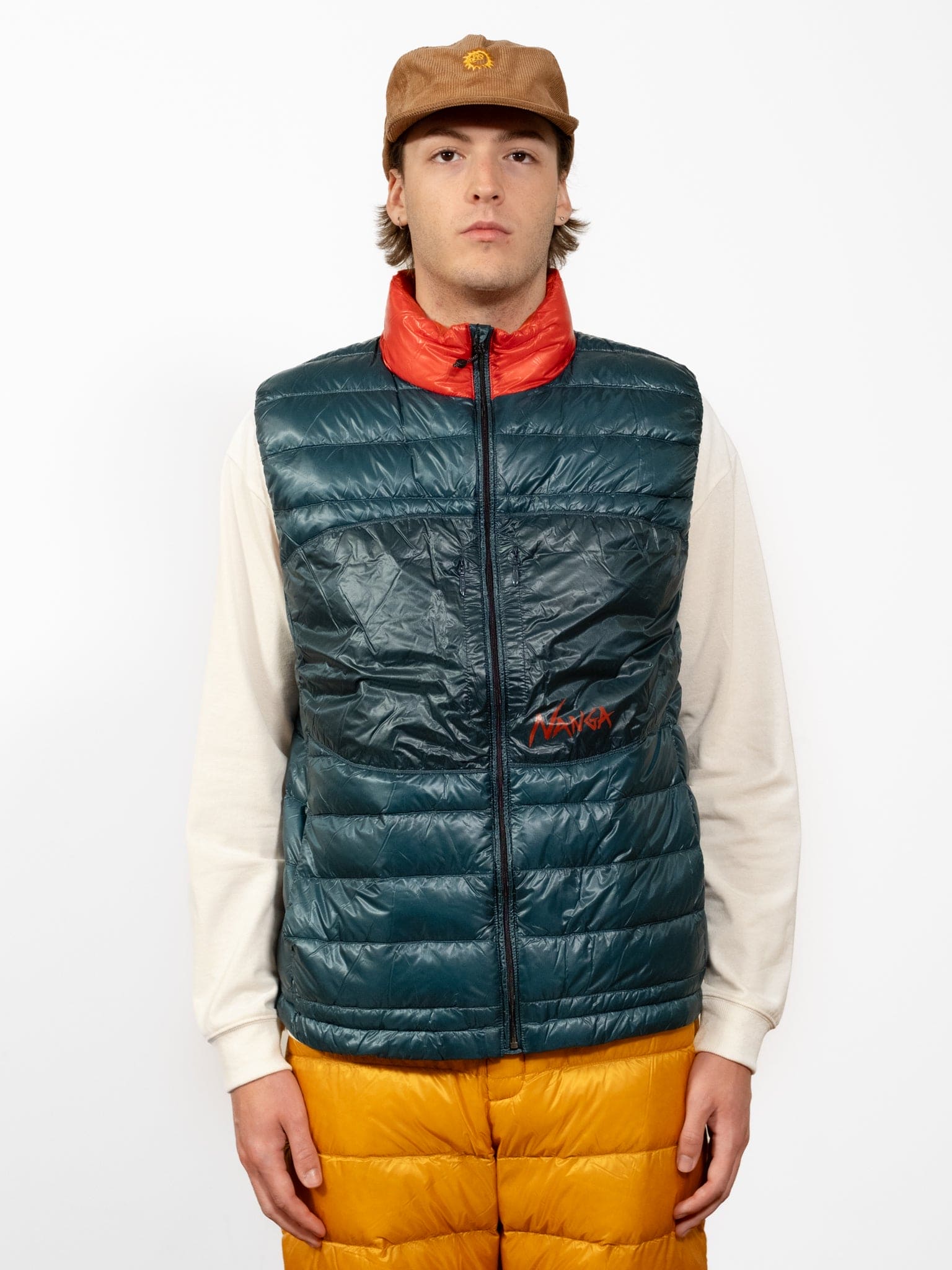 Aerial Down Vest Packable - Navy - Lazy Sun