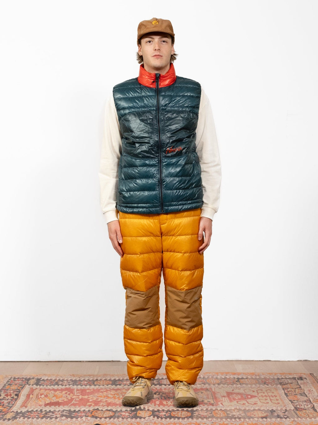 Aerial Down Vest Packable - Navy