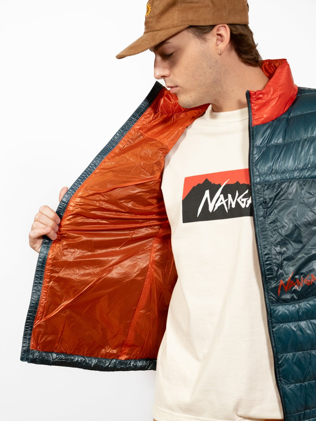 Aerial Down Vest Packable - Navy