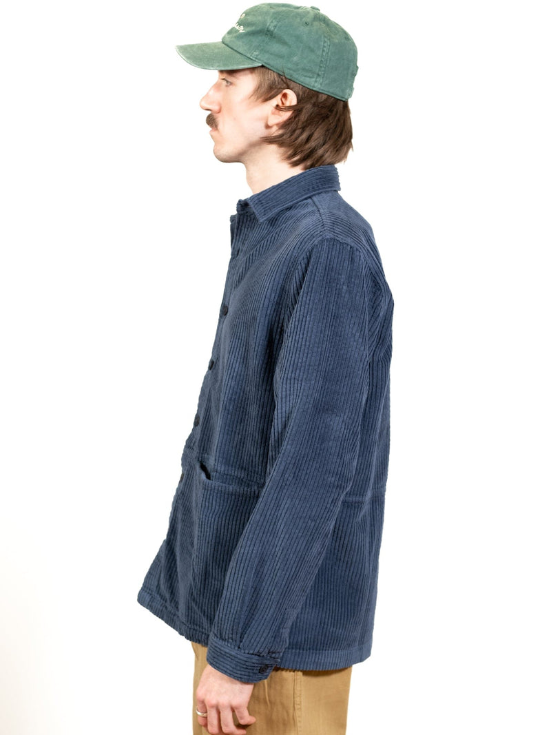 Armandale Overshirt - Navy Jumbo Cord - Lazy Sun