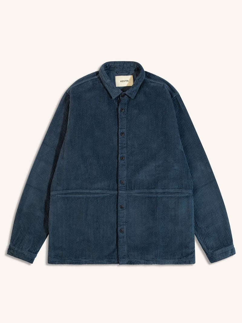 Armandale Overshirt - Navy Jumbo Cord - Lazy Sun