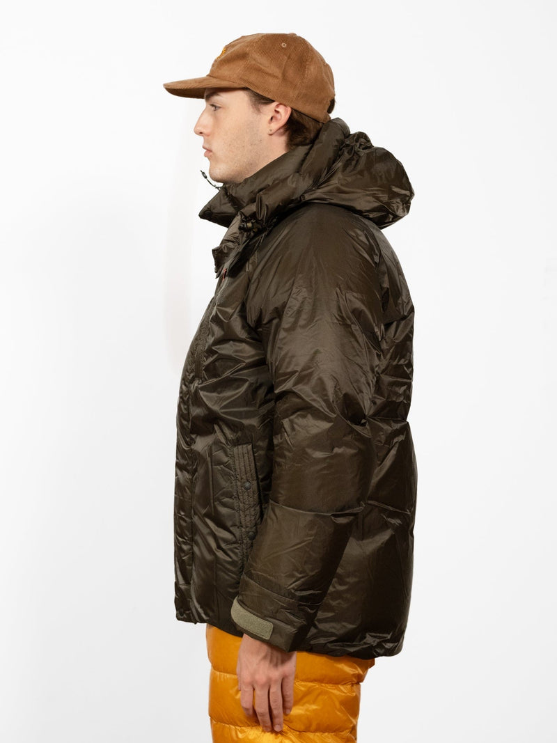 Aurora Light Utility Down Jacket - Khaki - Lazy Sun