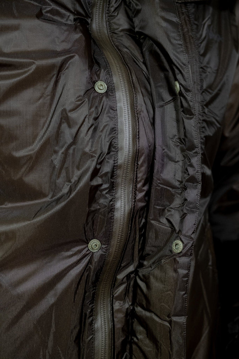 Aurora Light Utility Down Jacket - Khaki - Lazy Sun