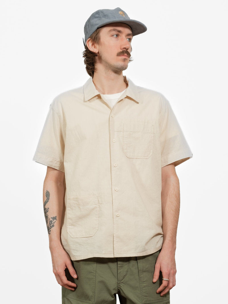 Camp Shirt - Beige Handkerchief - Lazy Sun