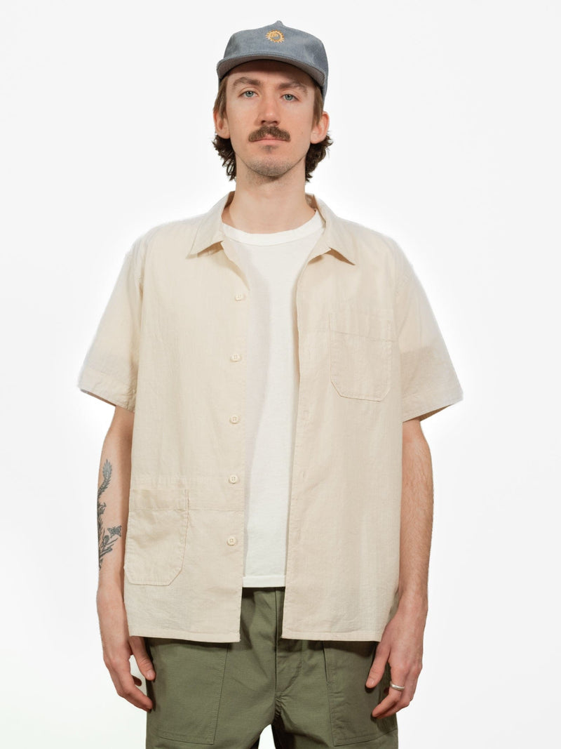 Camp Shirt - Beige Handkerchief - Lazy Sun