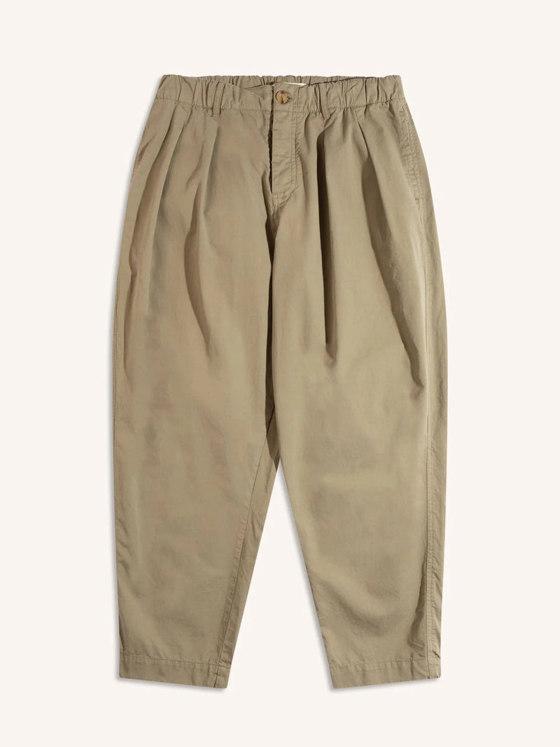Clyde Pant - Sage Cotton Twill - Lazy Sun