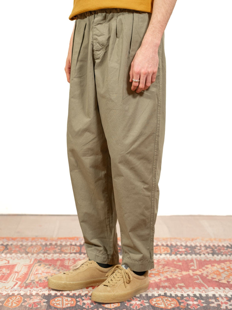 Clyde Pant - Sage Cotton Twill - Lazy Sun