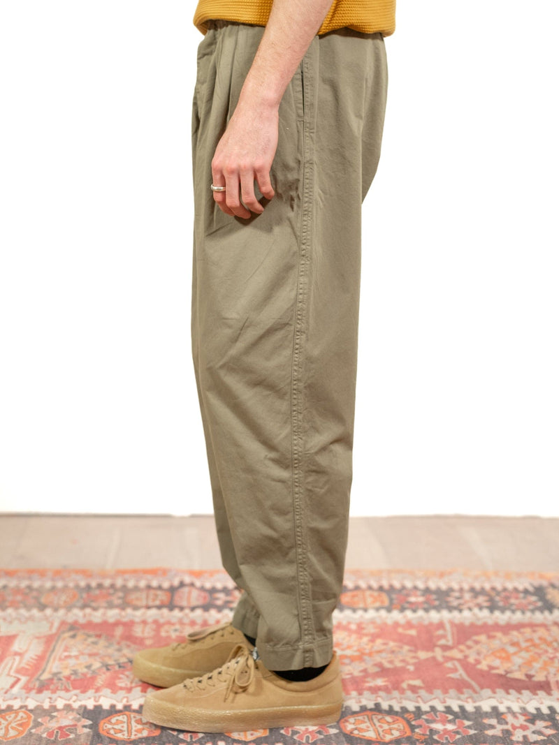 Clyde Pant - Sage Cotton Twill - Lazy Sun