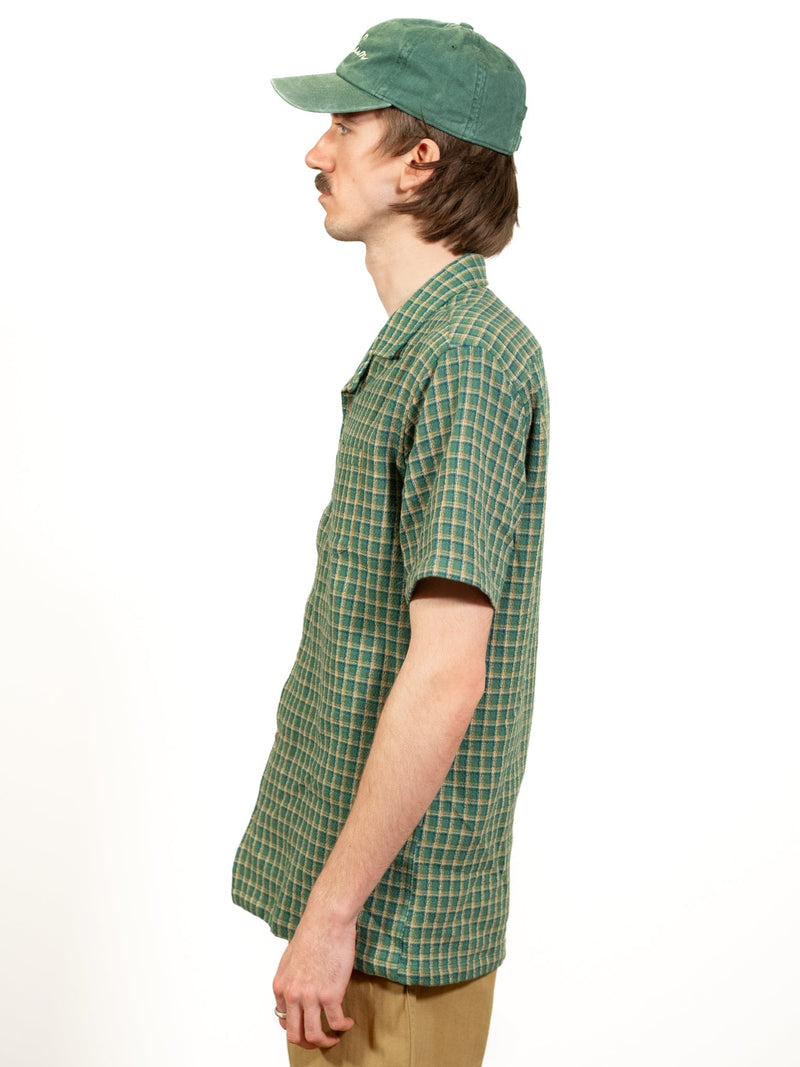 Crammond Shirt - Green Check - Lazy Sun
