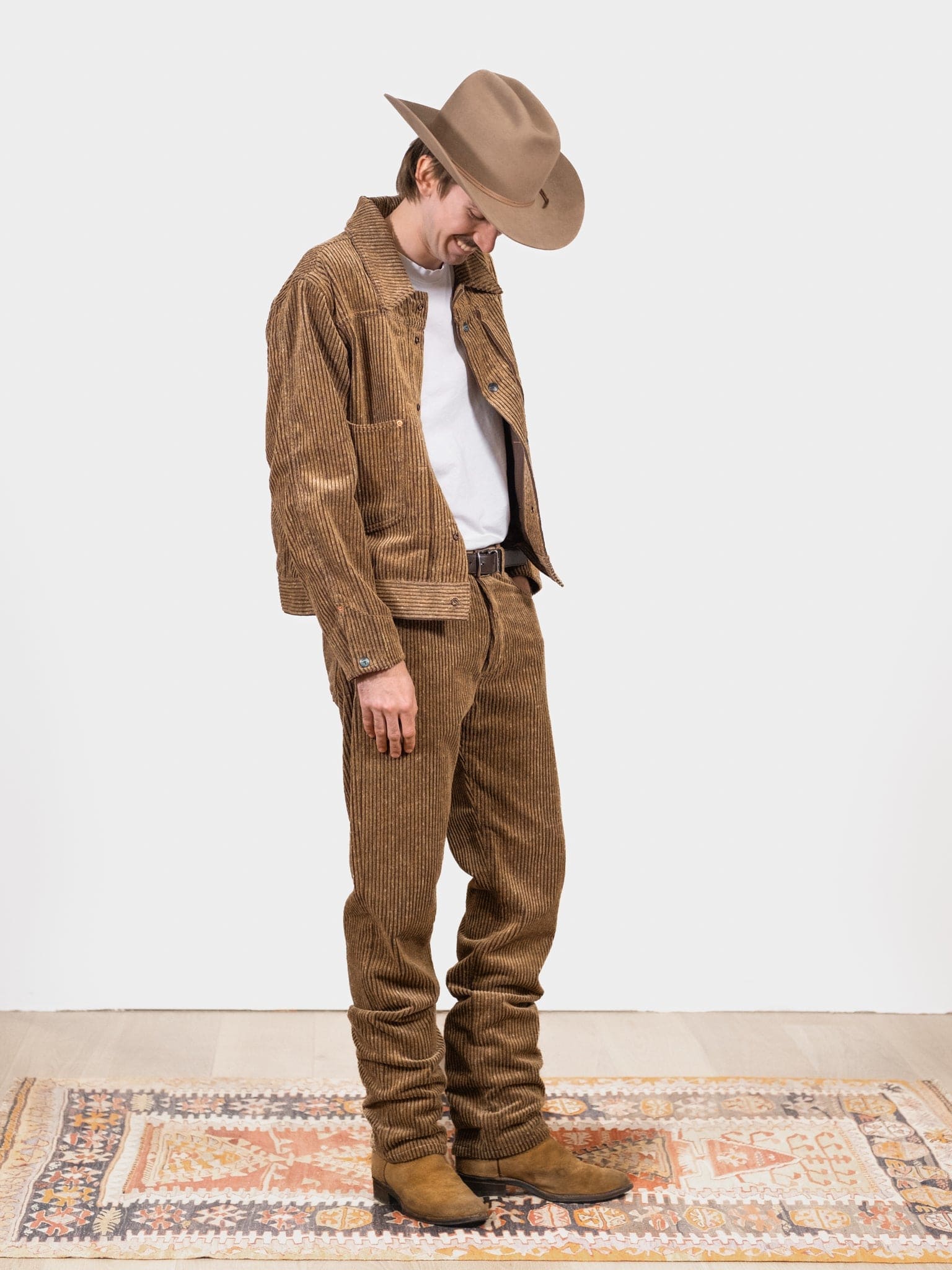 Donegal Corduroy Ranch Jacket - Rolling Sand - Lazy Sun