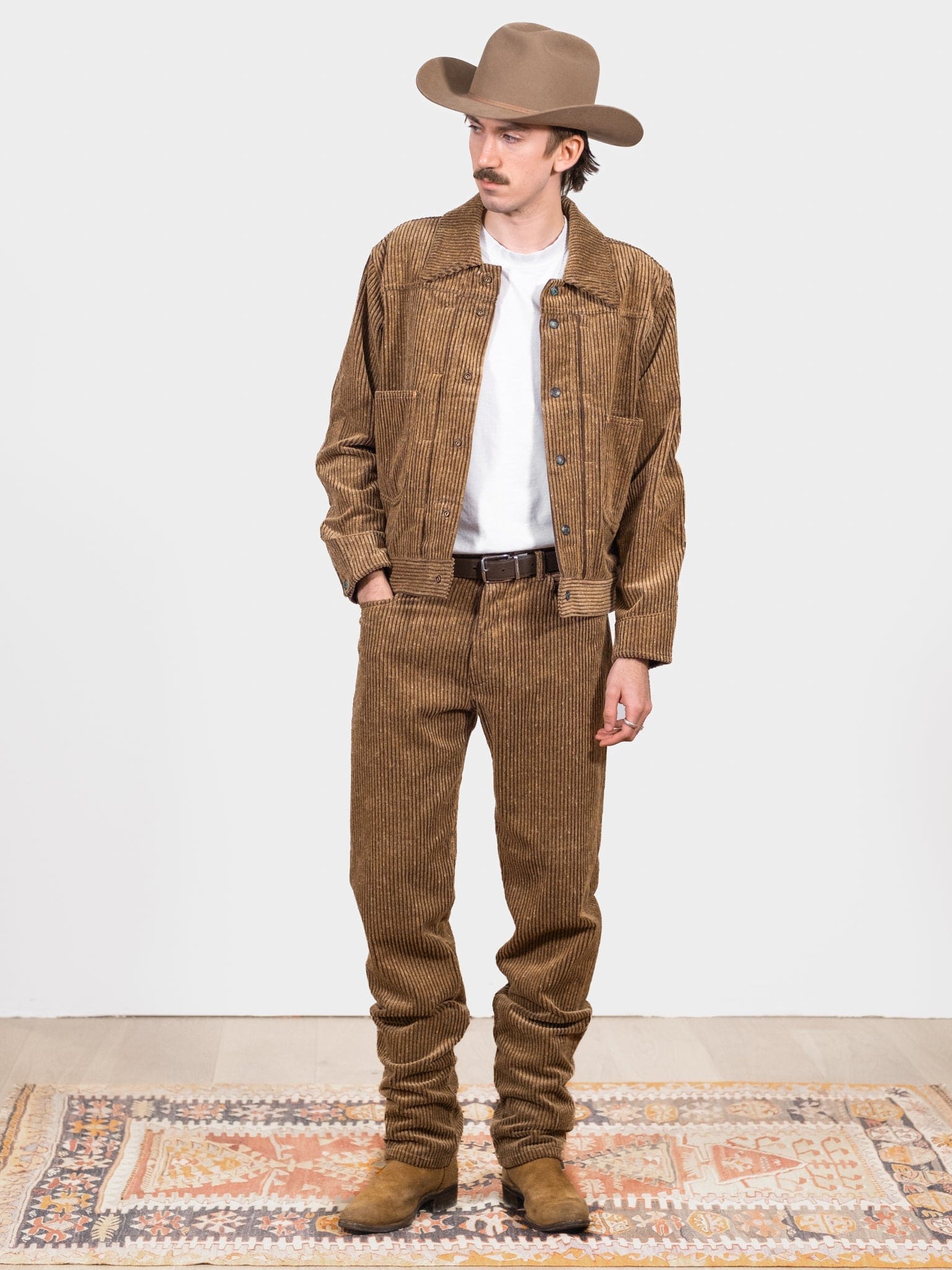 Donegal Corduroy Ranch Jacket - Rolling Sand - Lazy Sun