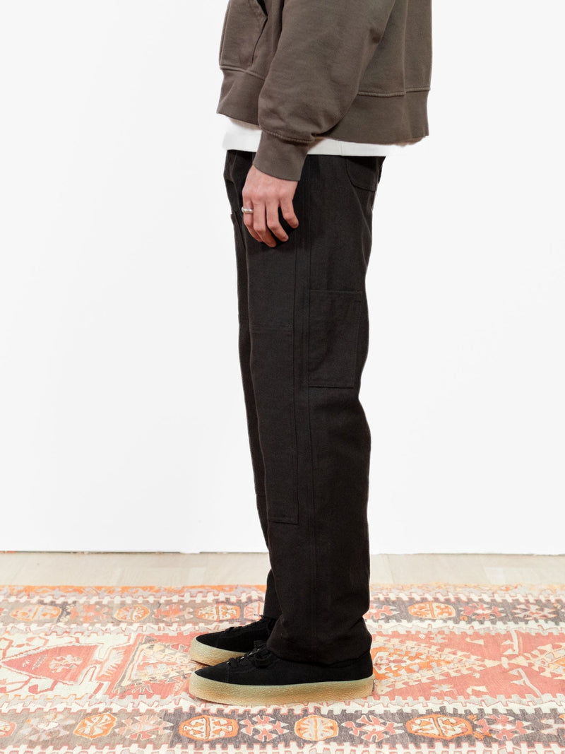 Donovan Double Knee Pant - Black - Lazy Sun