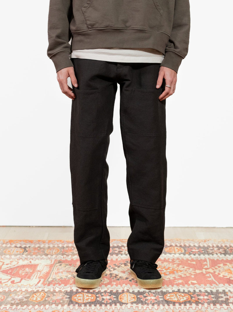 Donovan Double Knee Pant - Black - Lazy Sun