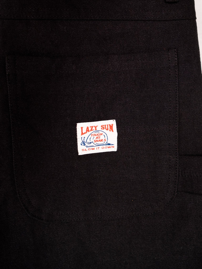 Donovan Double Knee Pant - Black - Lazy Sun