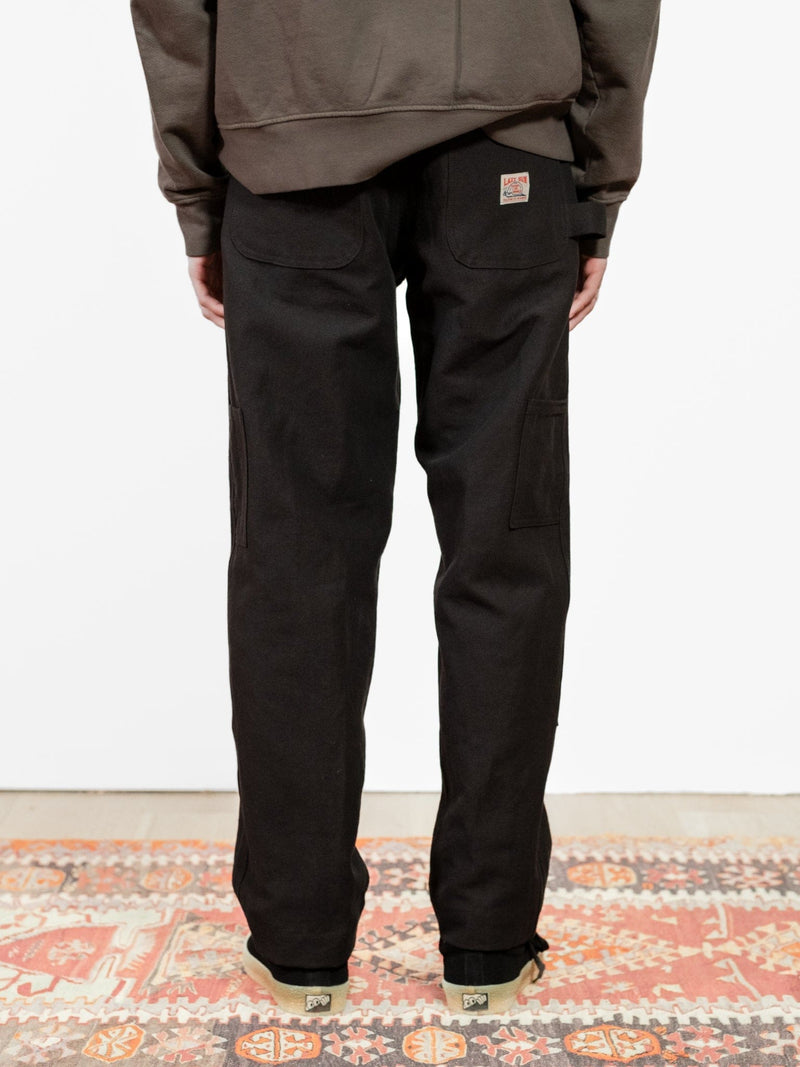 Donovan Double Knee Pant - Black - Lazy Sun