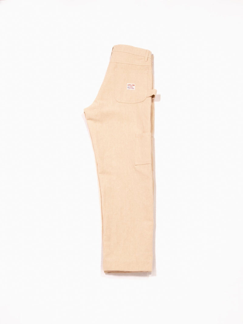 Donovan Double Knee Pant - Ecru - Lazy Sun
