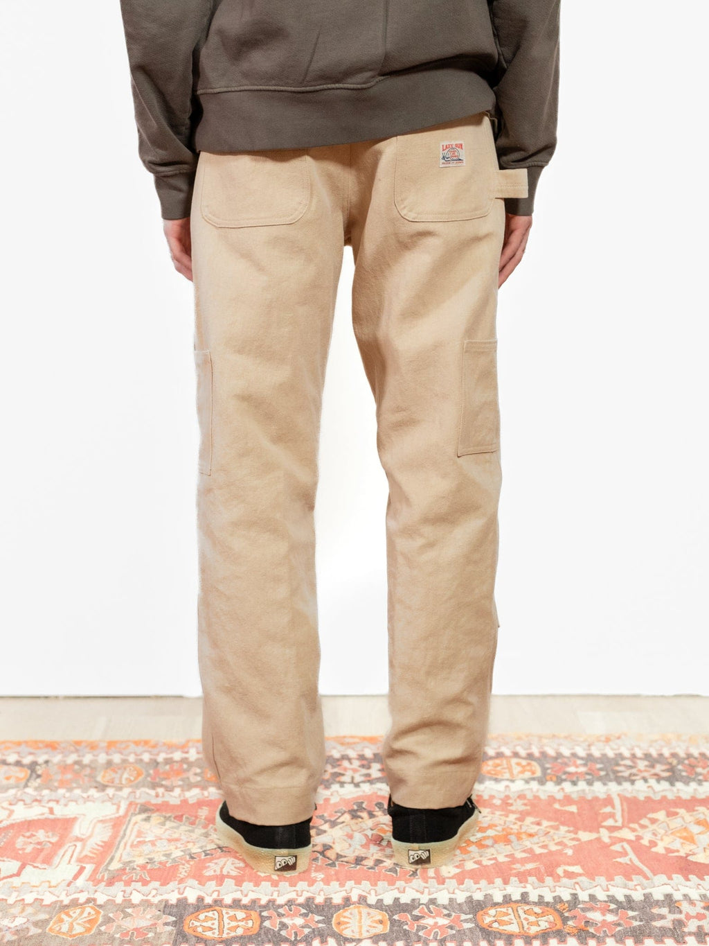Donovan Cotton Paper Double Knee - Ecru