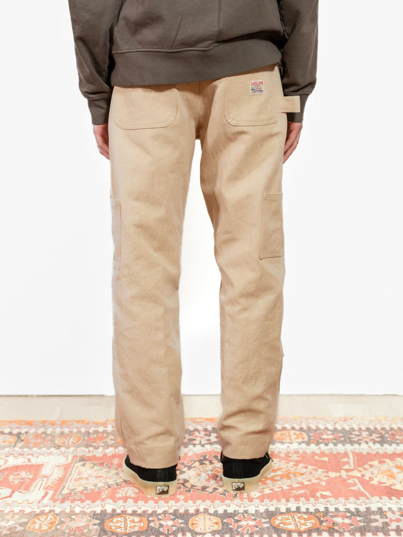 Donovan Double Knee Pant - Ecru - Lazy Sun