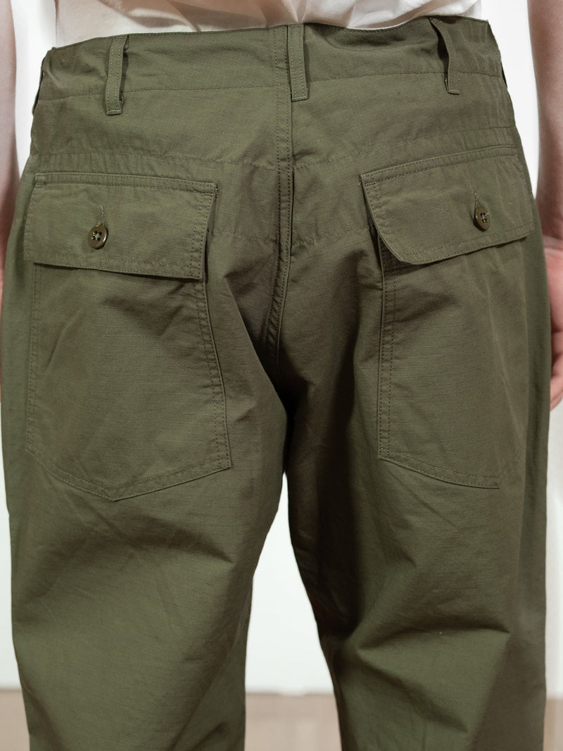 Fatigue Pant - Olive Ripstop - Lazy Sun