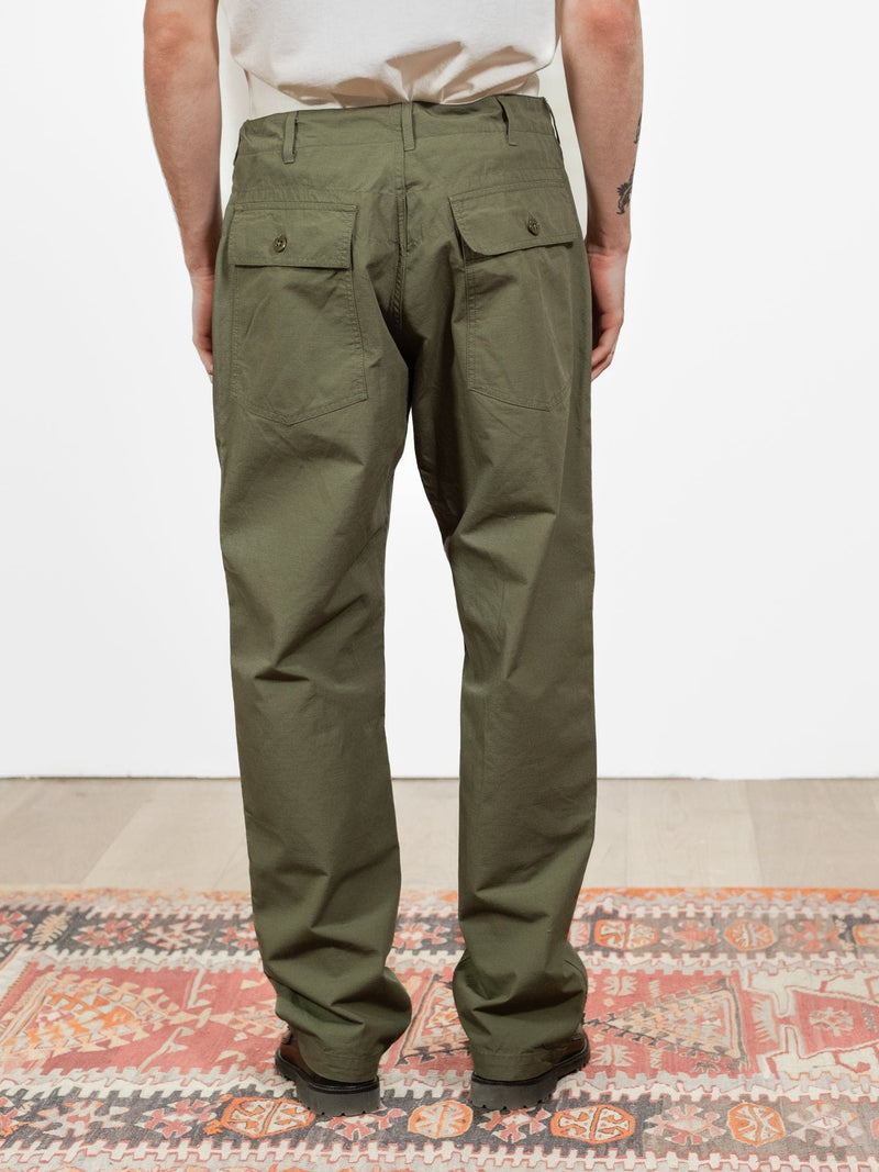 Fatigue Pant - Olive Ripstop - Lazy Sun