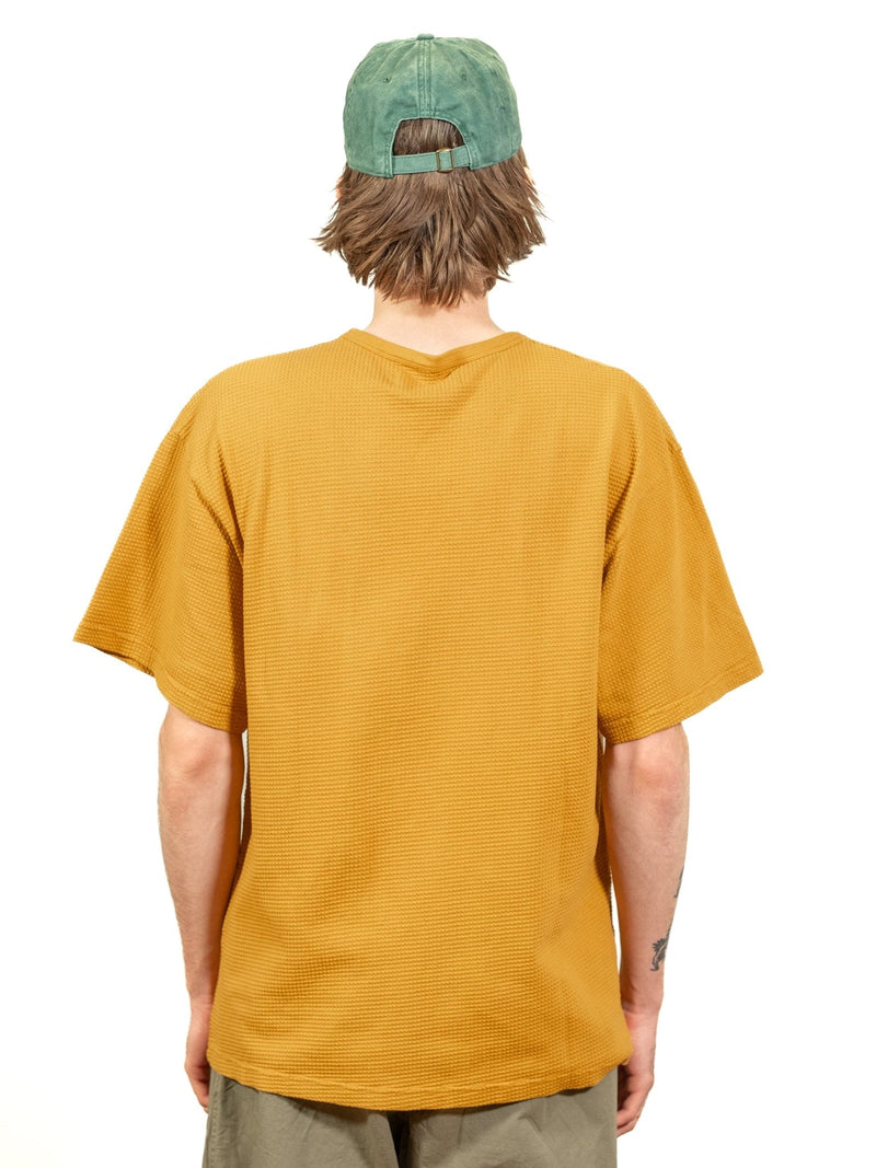 Fly Tee - Ochre Waffle - Lazy Sun