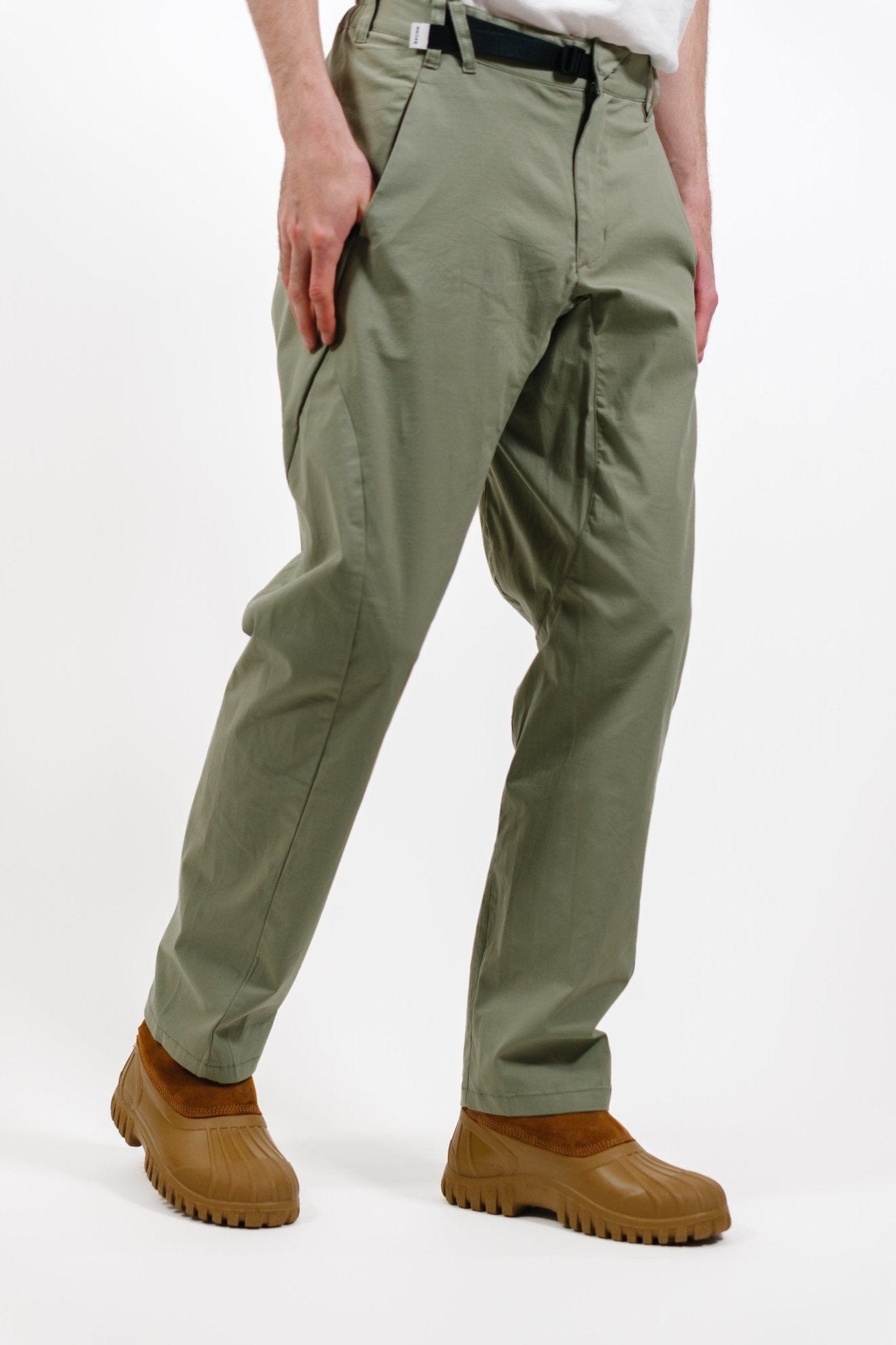 Friday Cotton Ripstop Pants - Green Tea - Lazy Sun