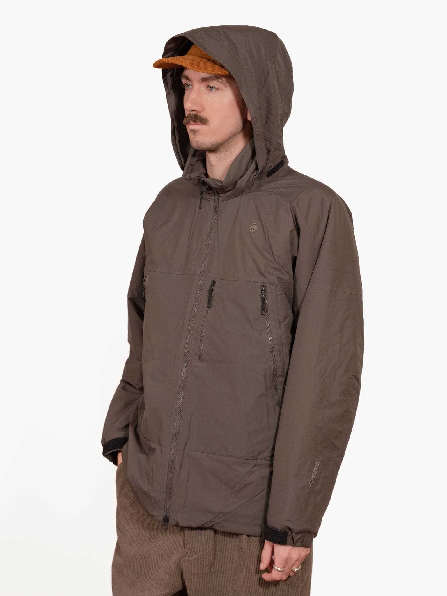 Gore Tex Windstopper Puffy Mil Jacket - Dark Olive - Lazy Sun