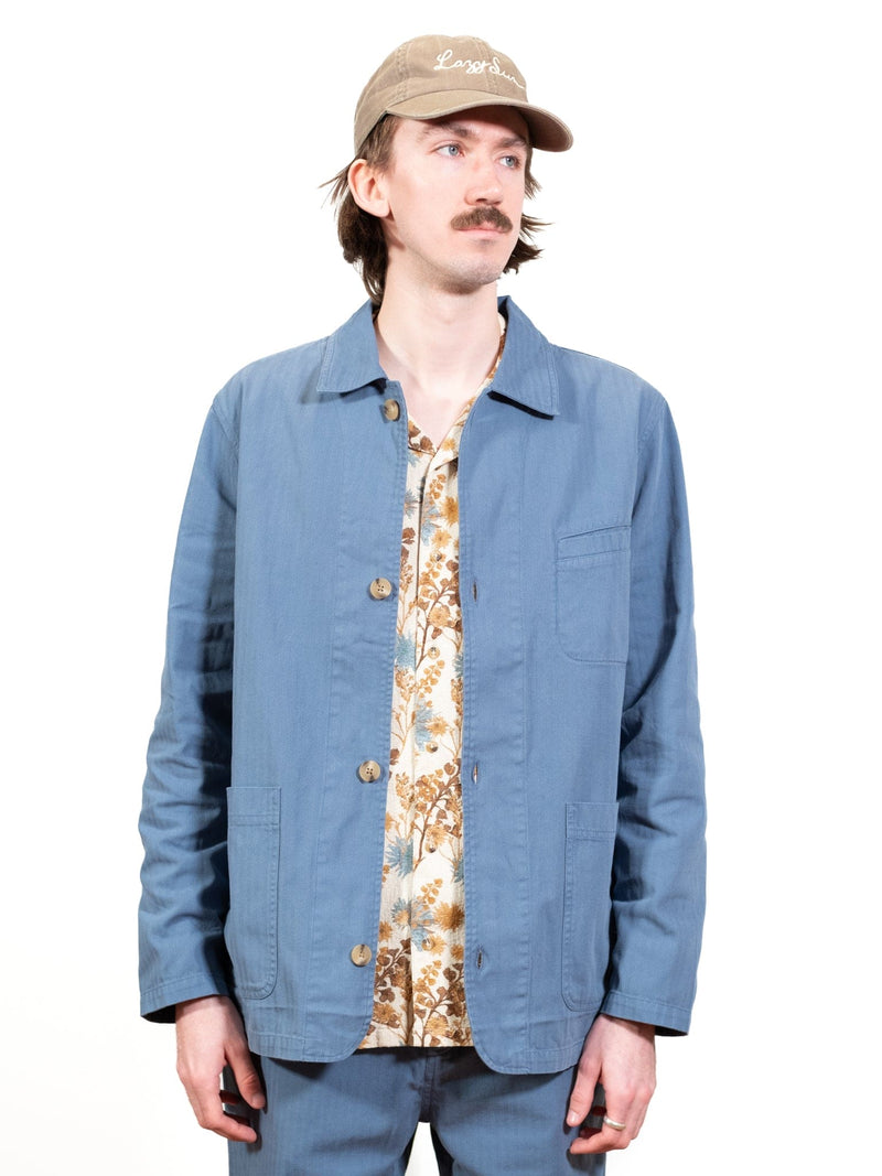 Huntly Jacket - French Blue - Lazy Sun