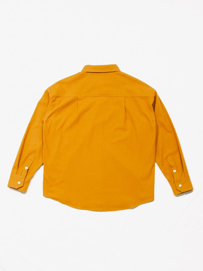 Lawlor Flannel Shirt - Mustard - Lazy Sun