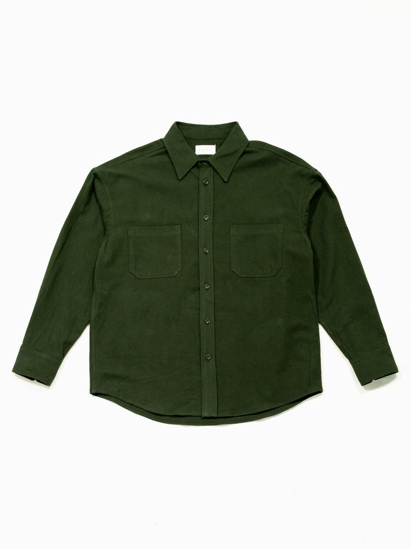 Lawlor Flannel Shirt - Pine - Lazy Sun