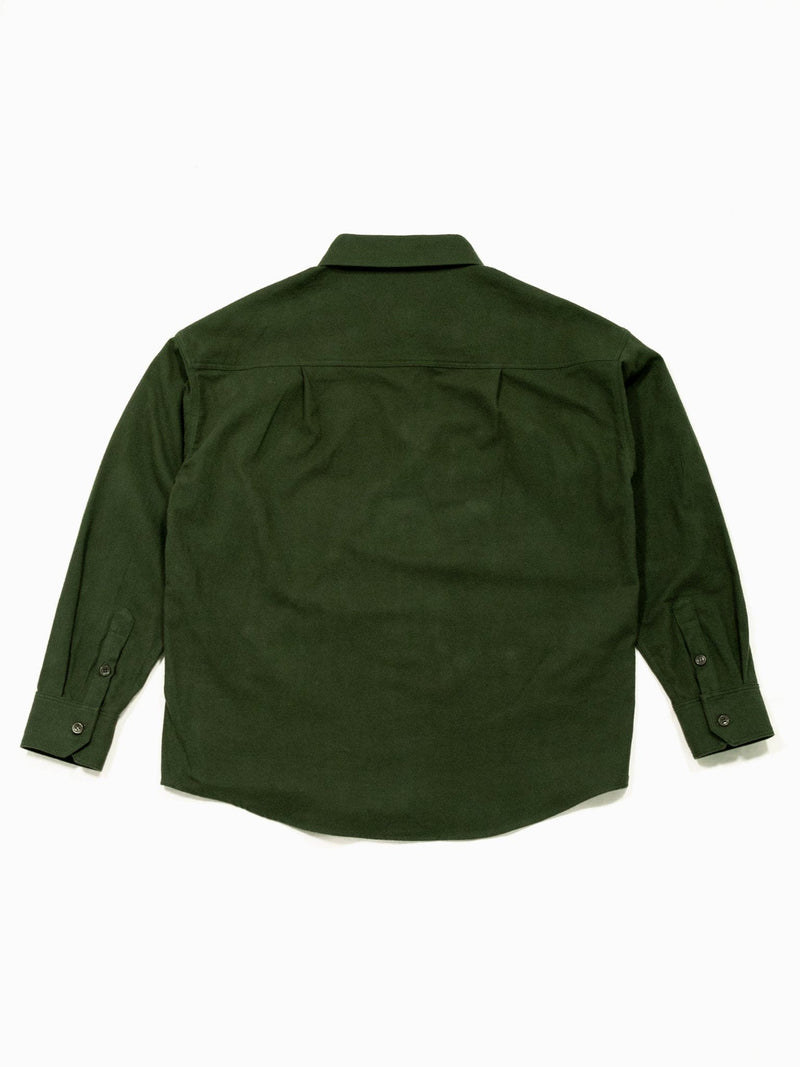 Lawlor Flannel Shirt - Pine - Lazy Sun