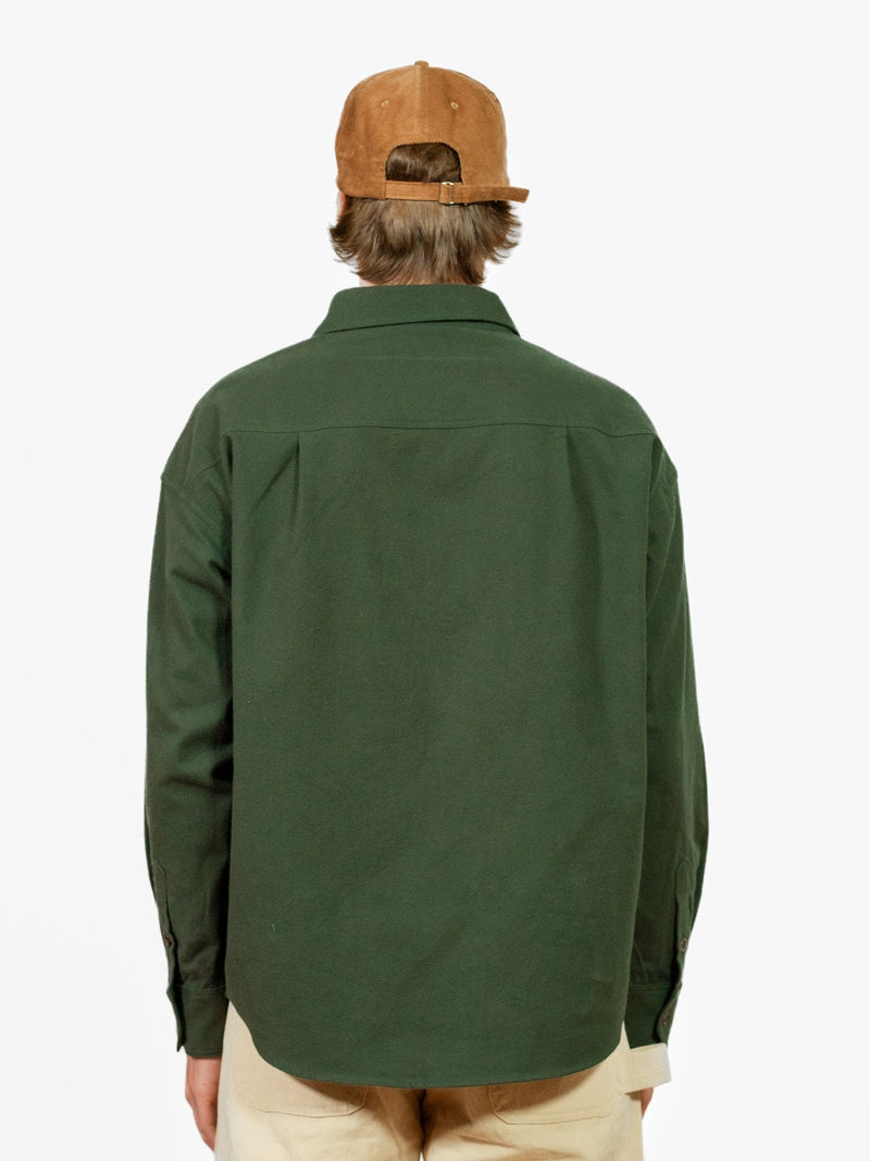 Lawlor Flannel Shirt - Pine - Lazy Sun