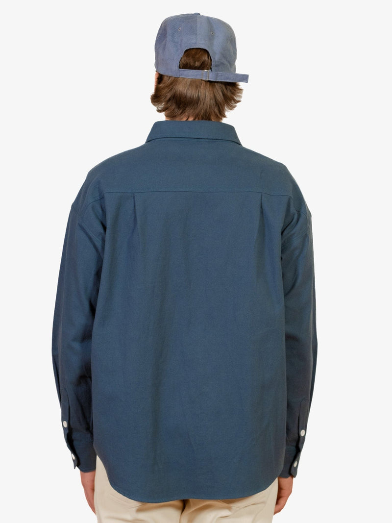 Lawlor Flannel Shirt - Yonder Blue - Lazy Sun