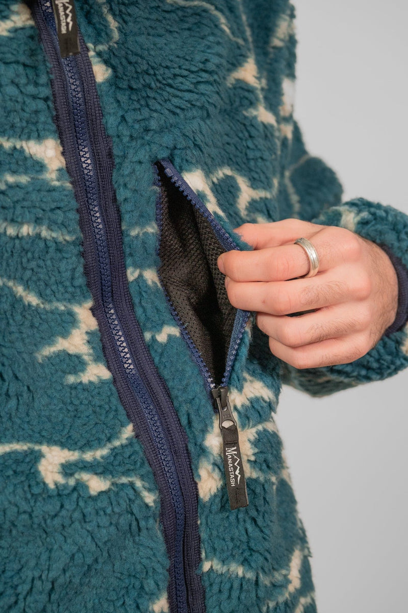 Lithium Fleece - Turquoise - Lazy Sun