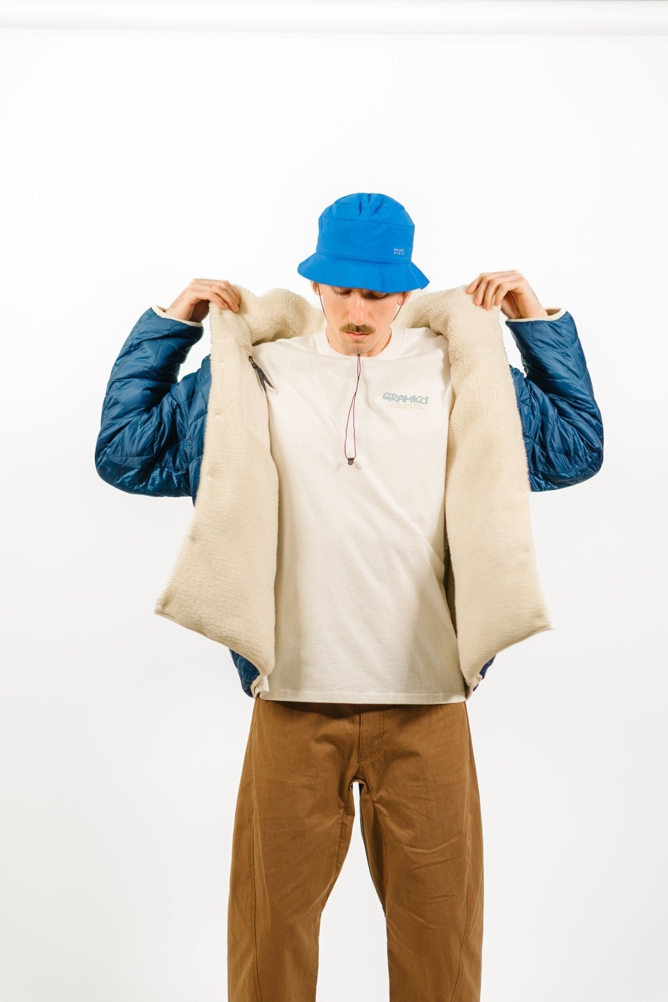 Manastash x Taion Fleece Down Jacket - Natural - Lazy Sun