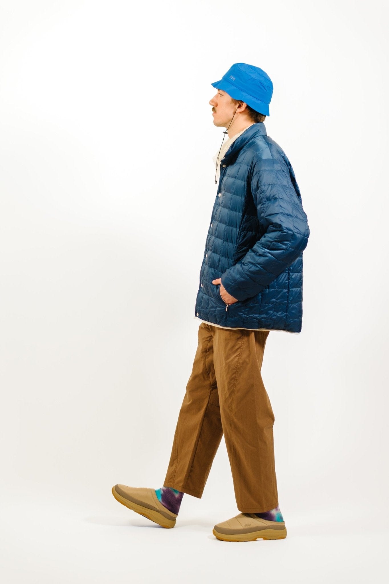 Manastash x Taion Fleece Down Jacket - Natural - Lazy Sun