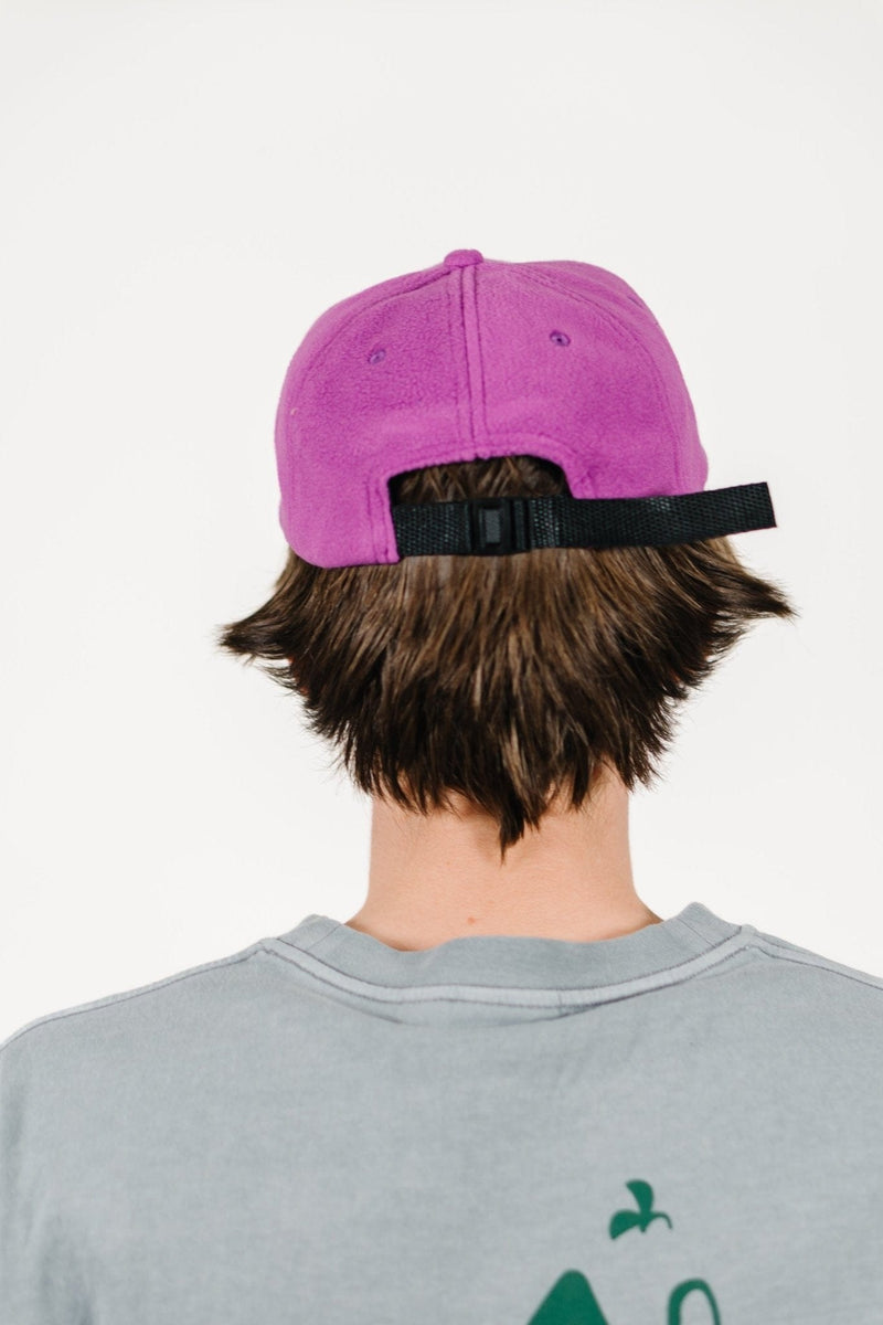 Microfleece Dad Hat - Purple - Lazy Sun